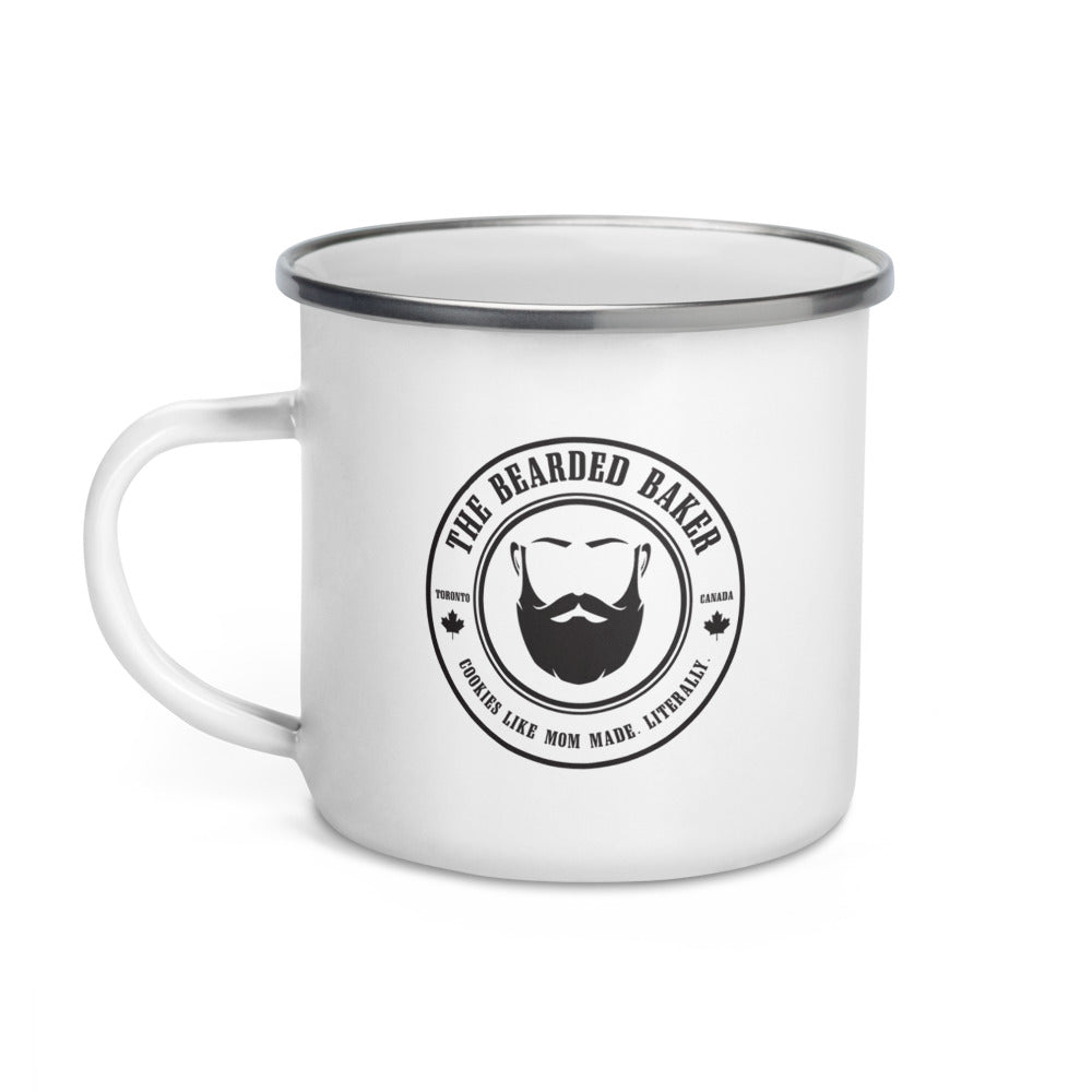 "Live In The Moment" Enamel Mug